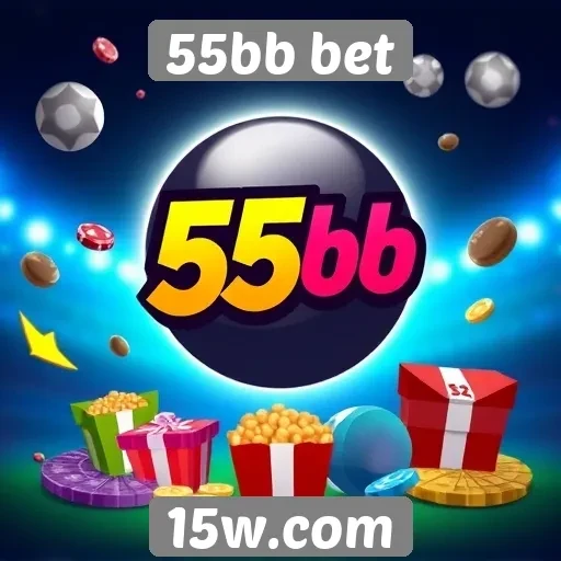 Variedade de jogos disponíveis no 55bb bet